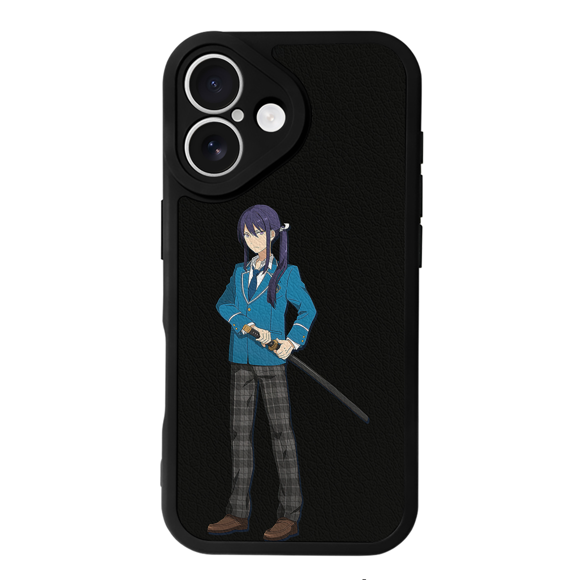 （画像用） あんさんぶるスターズ! Ensemble Stars 【iPhone 16シリーズ対応】シリコンスマホケース（レザー調） 材質：シリコン